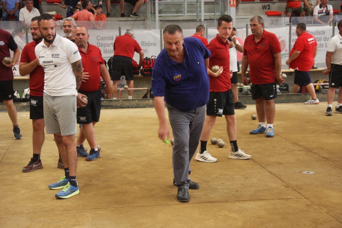 Éric Louat a jeté le but de la finale M3